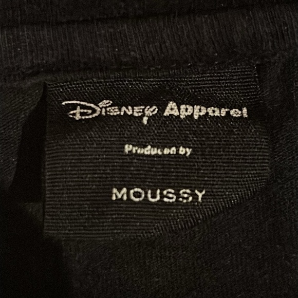 Rare Vintage Unisex Disney Apparel Mickey and Minnie Mouse Black T-Shirt Cotton - Picture 3 of 10